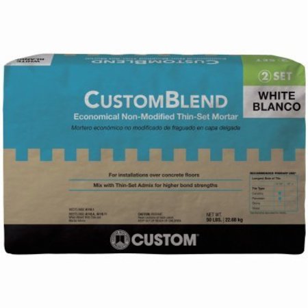 CUSTOM BUILDING PRODUCTS 50LB WHT STD Mortar CBTSW50